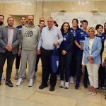 Επίσκεψη της Εθνικής Ομάδας Μπάσκετ Γυναικών στον Αλέξανδρο Καχριμάνη ΕΘ. ΓΥΝΑΙΚΩΝ ΜΠΑΣΚΕΤ
